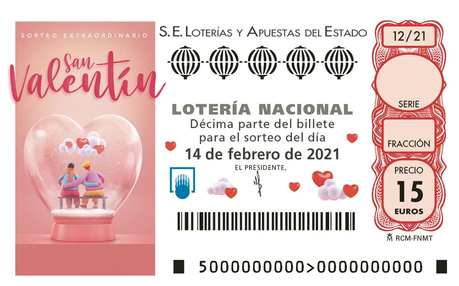 Loterías San Valentín