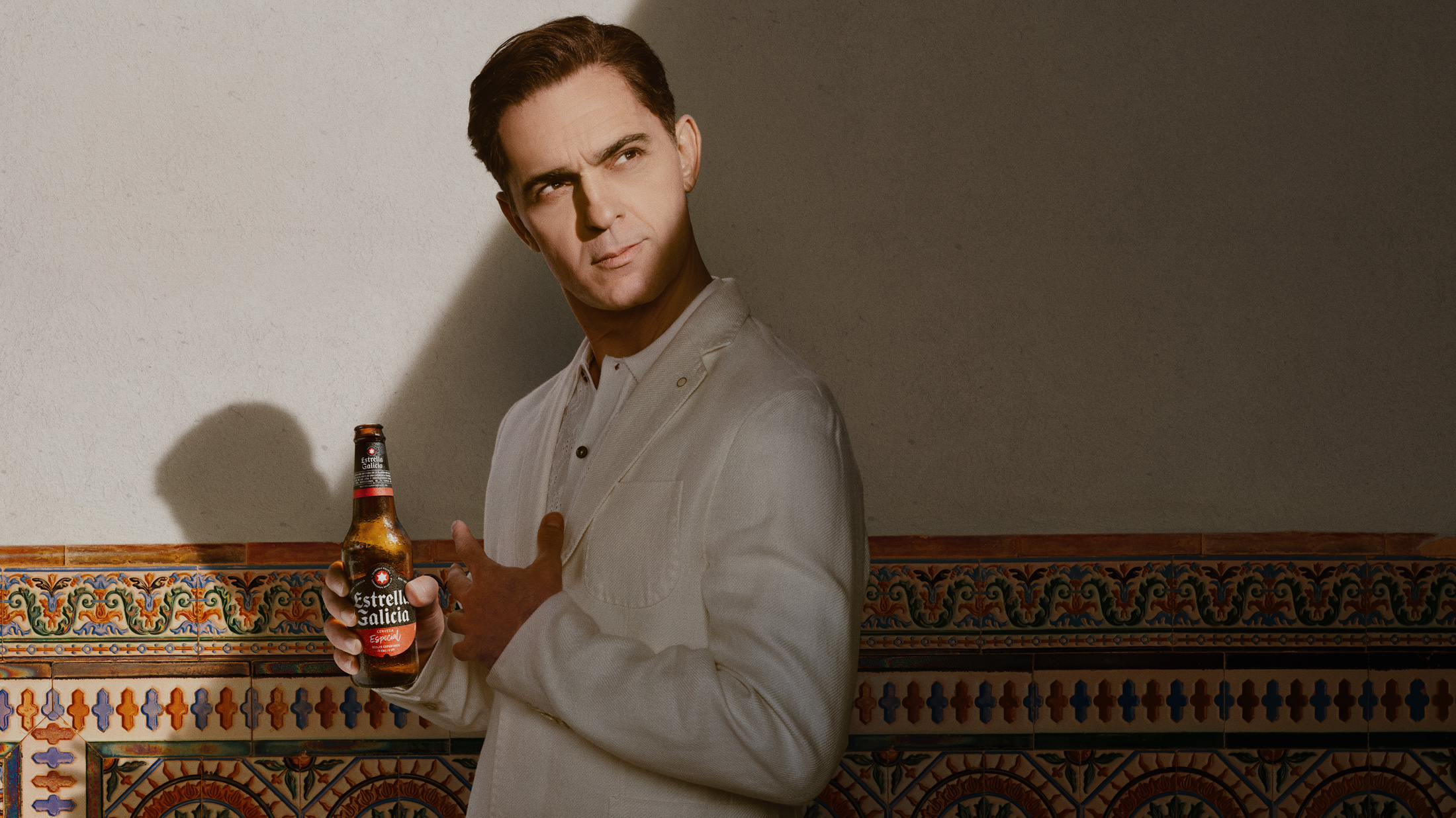 Campaña de estrella galicia con berlin y la dama del armiño